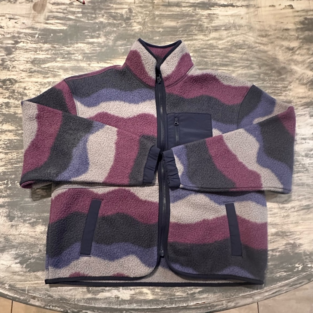 Toad&Co Multicolor Campo Fleece Jacket Sz Small